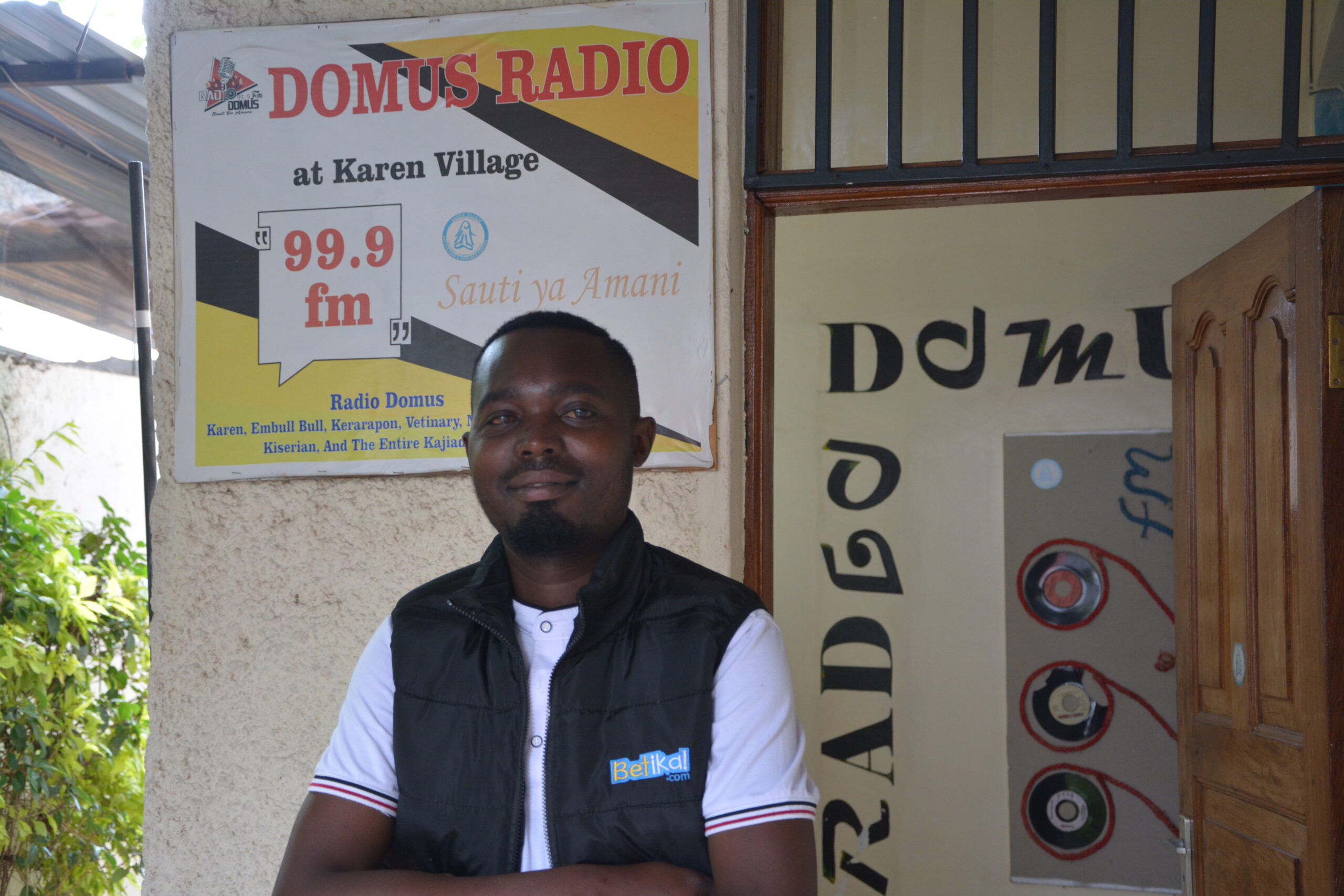 Bonface Opany, Station Manager of Radio Domus